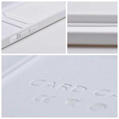 Riff "Card silikoninė dėklas iPhone 15" Baltas