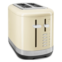 KitchenAid 5KMT2109EAC 7 2 šķēle (-s) 980 W Melns, Krēms, Nerūsējošs tērauds