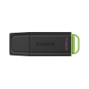 Kingston Technology DataTraveler 256GB Portable USB 3.2 Gen 1 Exodia Black/Green Kingston Technology DataTraveler 256GB Portable USB 3.2 Gen 1 Exodia Black/Green
