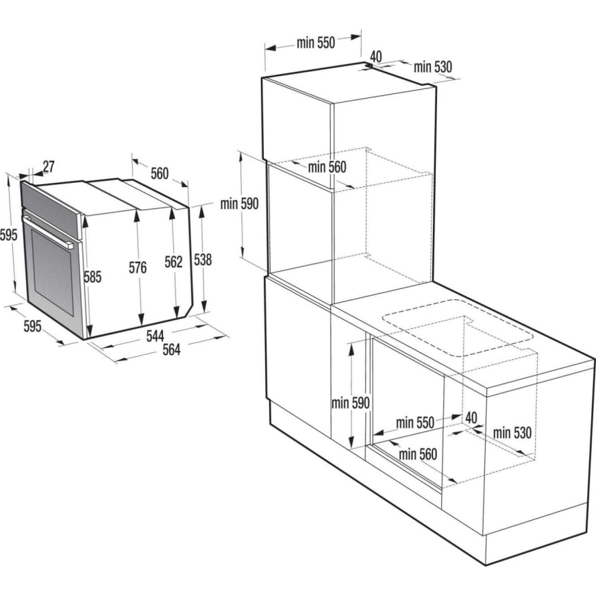 Hisense BSA6633PBG8 – 2