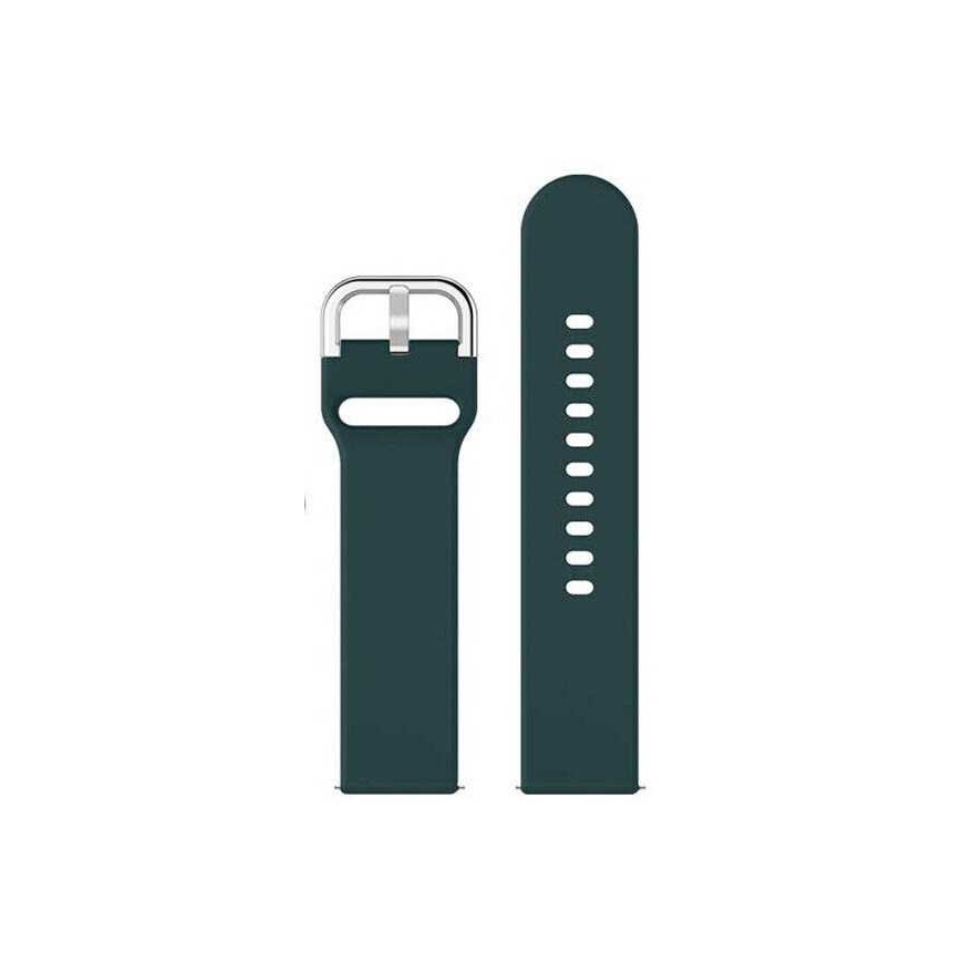 Riff 22mm Green Silicone Strap