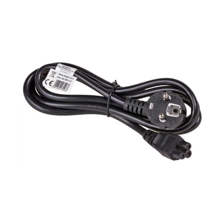 Akyga AKYGA CLOVERLEAF POWER CABLE 1.5M AK-NB-01C – 2