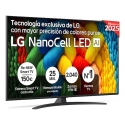 LG NanoCell AI 55NANO81A6A 139.7 cm (55") 4K Ultra HD Smart TV Wi-Fi Black LG NanoCell AI 55NANO81A6A 139.7 cm (55") 4K Ultra HD Smart TV Wi-Fi Black