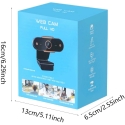 Riff Full HD PC Video Webcam 480p with built-in mic