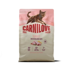 CARNILOVE Carnilove Kassitoit True Fresh Steriliseeritud kalkuni 2 kg