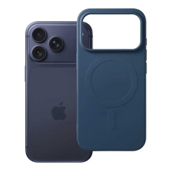 Riff Magcover Apple iPhone 18 Pro / 17 Pro tummansininen