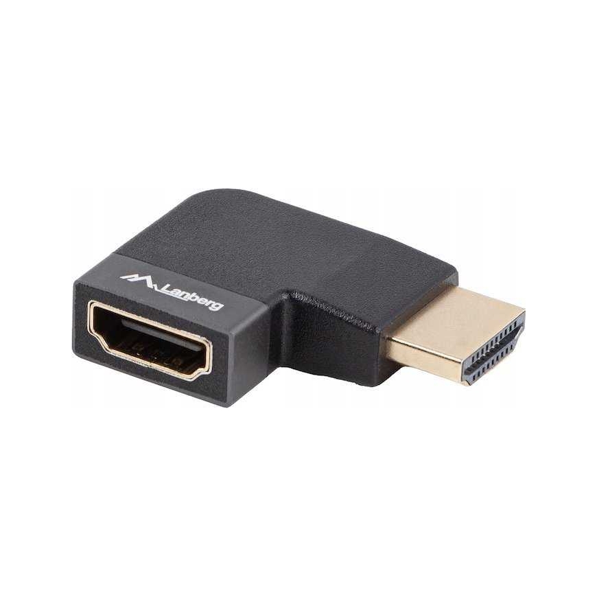Lanberg adapteris AV HDMI(S)-HDMI(S) 8K melns