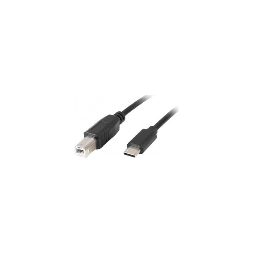 Lanberg USB-C(M)-USB-B(M) 3.0 3m Musta