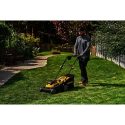 Stanley V20 bezvadu zāles pļāvējs 36V (2x18V) (melns/dzeltena, wit