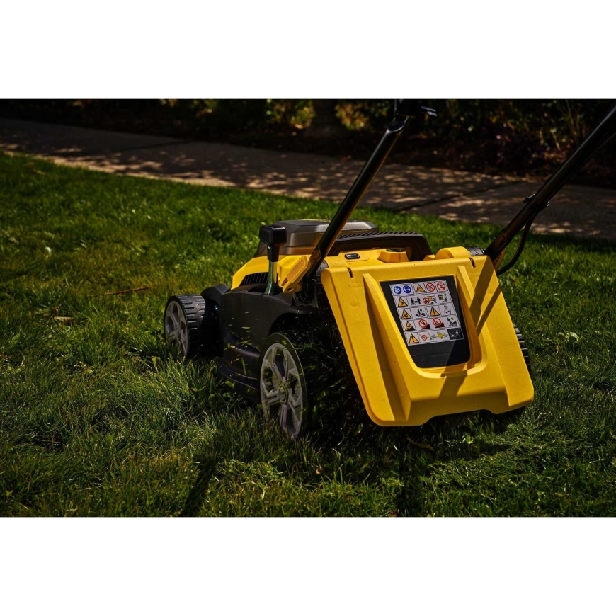 Stanley Stanley V20 cordless lawnmower 36Volt (2x18V) (black/yellow, wit – 2
