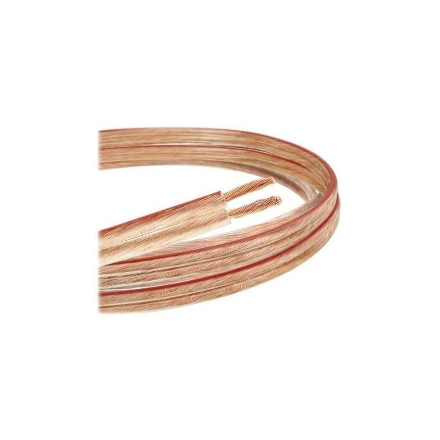 Libox Kabel głośnikowy 2x1,50mm LB0008-50 garso kabelis 50 m Permatomas