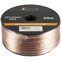 Libox Kabel głośnikowy 2x1,50mm LB0008-50 аудио кабель 50 m Прозрачный