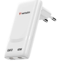 Verbatim Fold n Go Charger 65W PD QC White Verbatim Fold n Go Charger 65W PD QC White