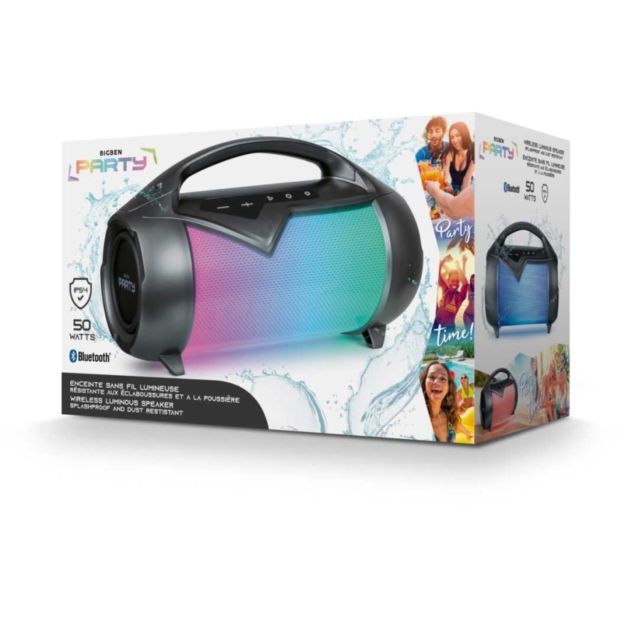 Bigben Interactive Luminous Speaker Party Lite – 3