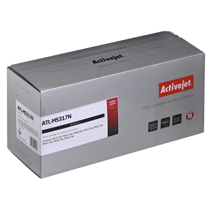Activejet Lexmark 51B2000 tonera kārtridžs 1 pcs Saderība Melns – 2