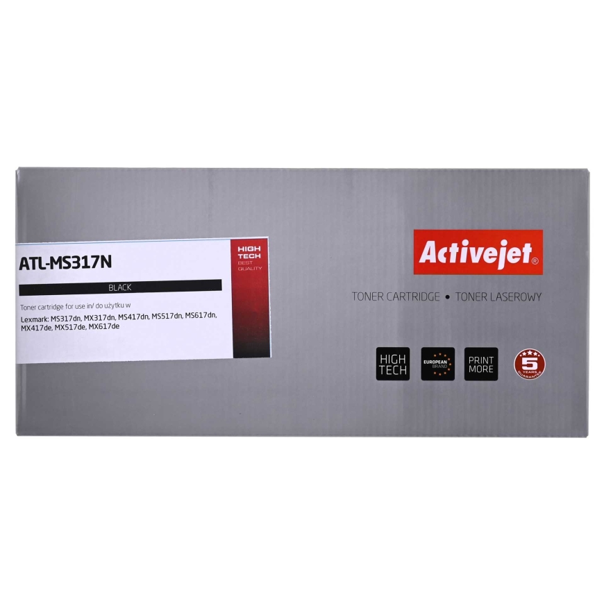 Activejet Lexmark 51B2000 toonerikassett 1 tk Kokkusobiv Must – 4