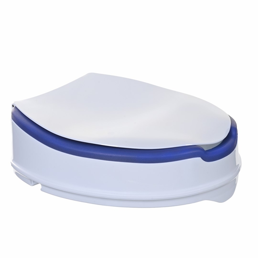 Tualetes sēde ar vāku, 10 cm, SoftRelief NT500AM – 3