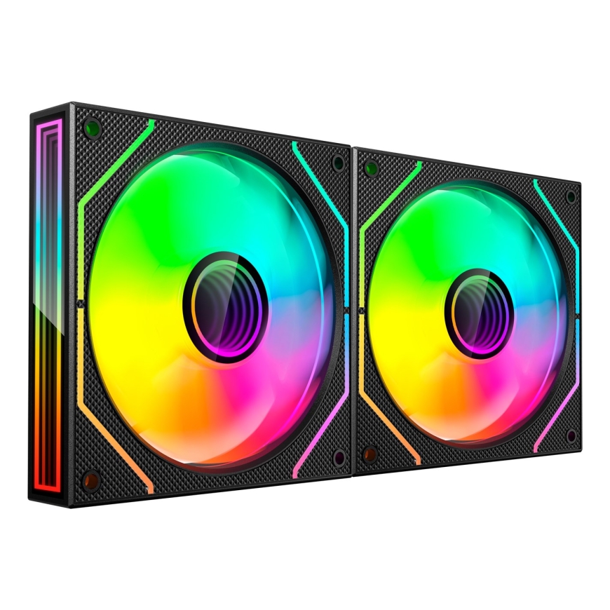 Mars Gaming MF3DPROX2 arvutijahutussüsteem Arvutikorpuse ventilaator 12 cm Must – 2