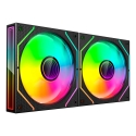 Mars Gaming MF3DPROX2 datora dzesēšanas sistēma Datora korpusa ventilators 12 cm Melns Mars Gaming MF3DPROX2 datora dzesēšanas sistēma Datora korpusa ventilators 12 cm Melns