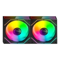 Mars Gaming MF3DPROX2 kompiuterio aušinimo sistema Kompiuterio korpuso ventiliatorius 12 cm Juodas