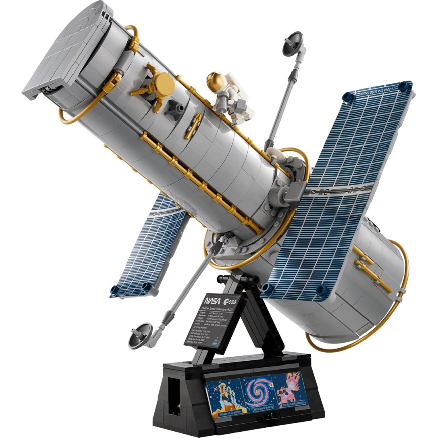 LEGO ICONS 11382 Hubble kosmoso teleskopas – 3