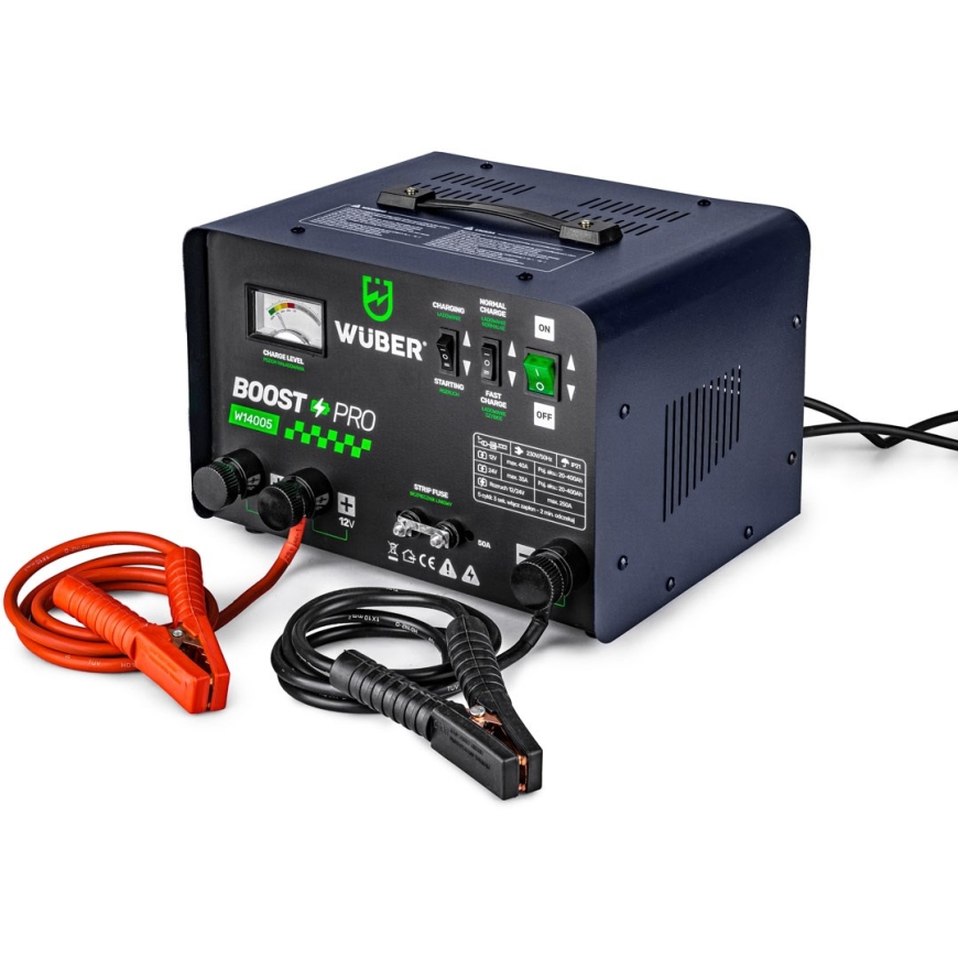 Battery charger with jump start 40 A 12/24 V W14005 WUBER