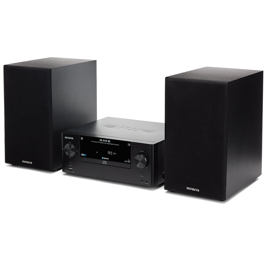 Aiwa MCBT-550 micro hi-fi system, black – 2