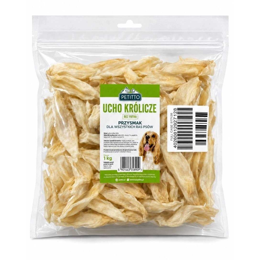 PETITTO PETITTO - karvaton kani korva - 1 kg