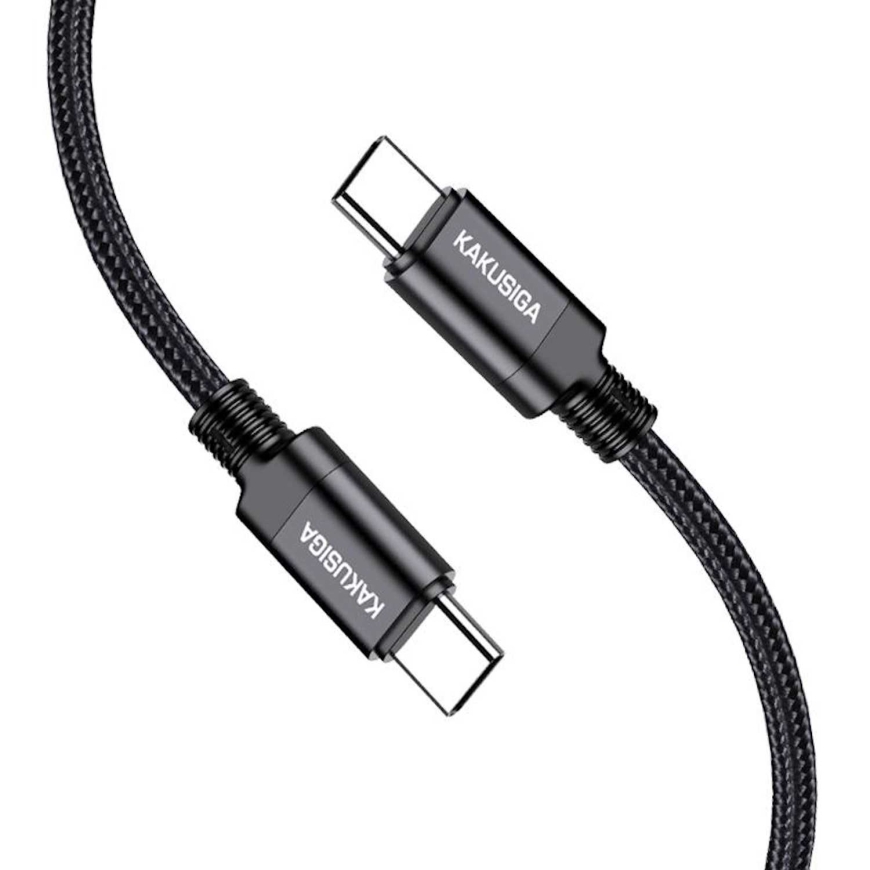 iKaku KSC-970 PD60W быстрая зарядка / дата-кабель Type-C to Type-C Черный – 2
