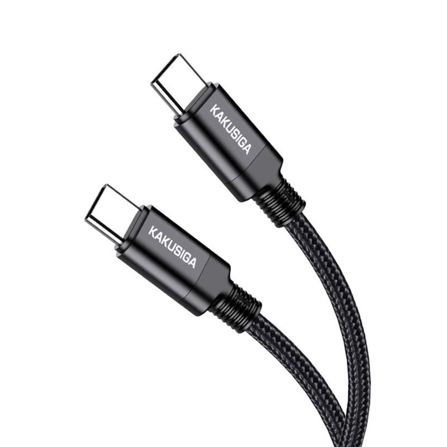 iKaku KSC-970 PD60W fast charging / data cable Type-C to Type-C Black – 3