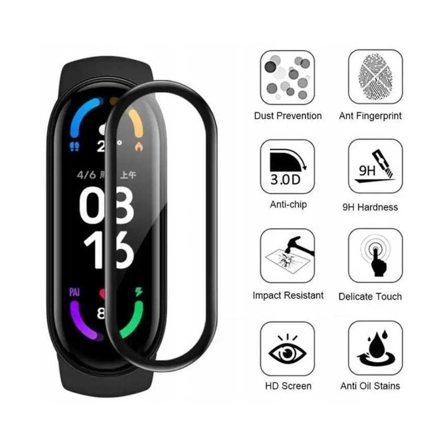 NoName 3D grūdintas stiklas Xiaomi Mi Band 9 / M9
