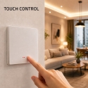 Qoltec 52719 Nutikas ühe lülitiga valguslüliti | Wi-Fi | Taimer | Tuya | Nutikas elu | Valge Qoltec 52719 Nutikas ühe lülitiga valguslüliti | Wi-Fi | Taimer | Tuya | Nutikas elu | Valge