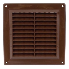EUROPLAST VENTILATSIOONI REŠI 150X150, PRUUN