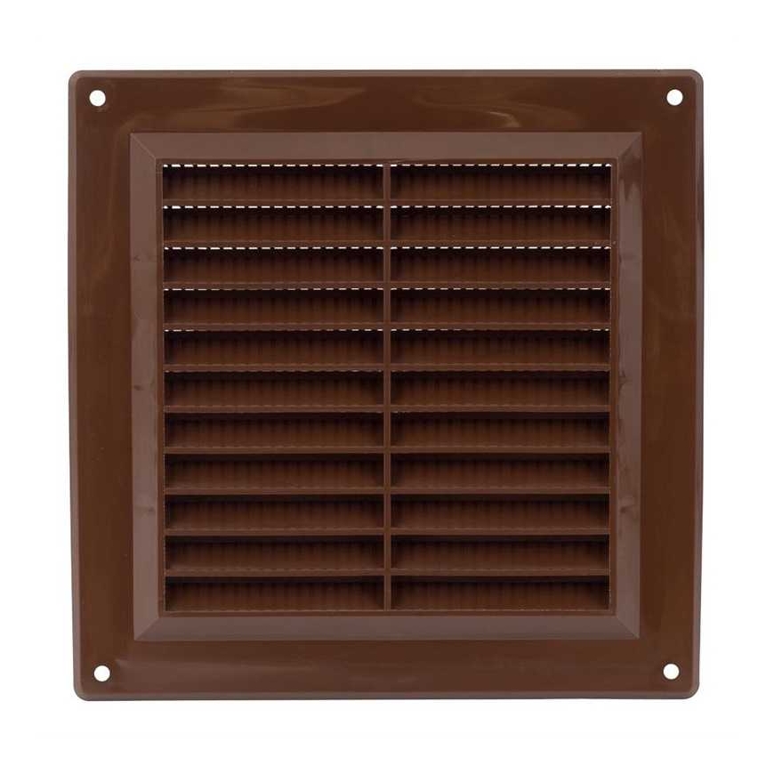 EUROPLAST VENTILATSIOONI REŠI 150X150, PRUUN