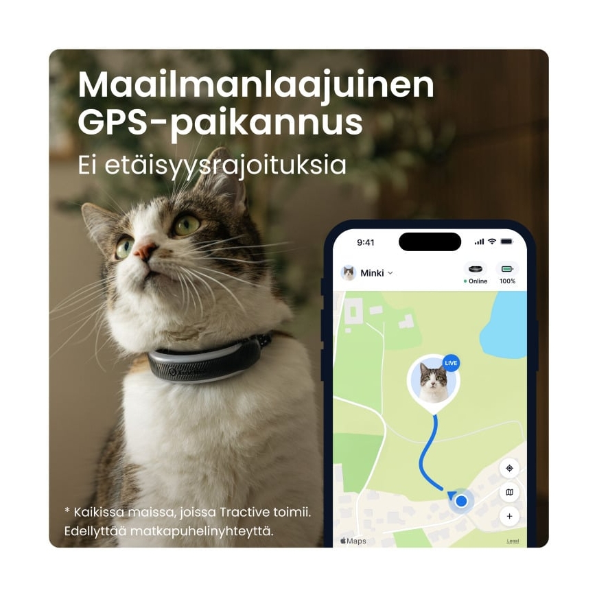 Tractive CAT 6 Mini – GPS jälgimisseade – 2