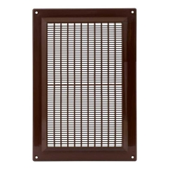 EUROPLAST GRILLE VENTILATION 250X170, BROWN