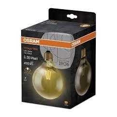 Osram LED SPULDZE GLOBE 4W E27 824 410LM DIM