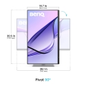BenQ MA320UG monitori 80 cm (31.5") 3840 x 2160 pikseļi 4K Ultra HD Balts BenQ MA320UG monitori 80 cm (31.5") 3840 x 2160 pikseļi 4K Ultra HD Balts