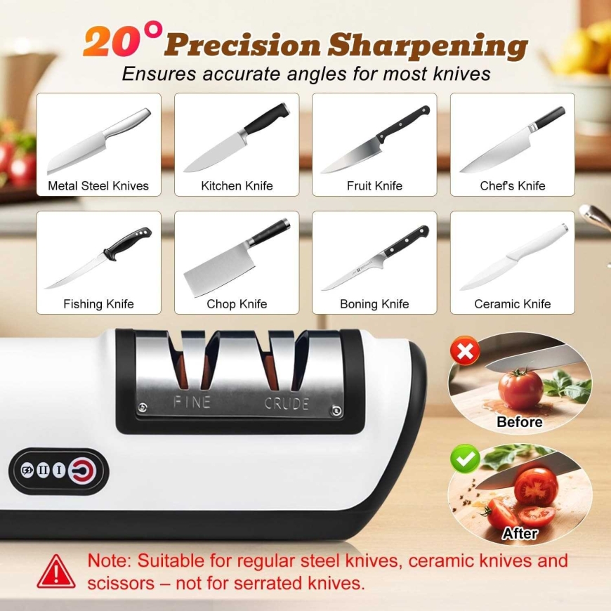 Riff Rechargeable Cordless knife / scissor sharpener – 2