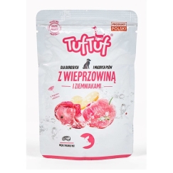 TUF TUF Maltos kiaulienos su bulvėmis - drėgnas šunų maistas - 500g