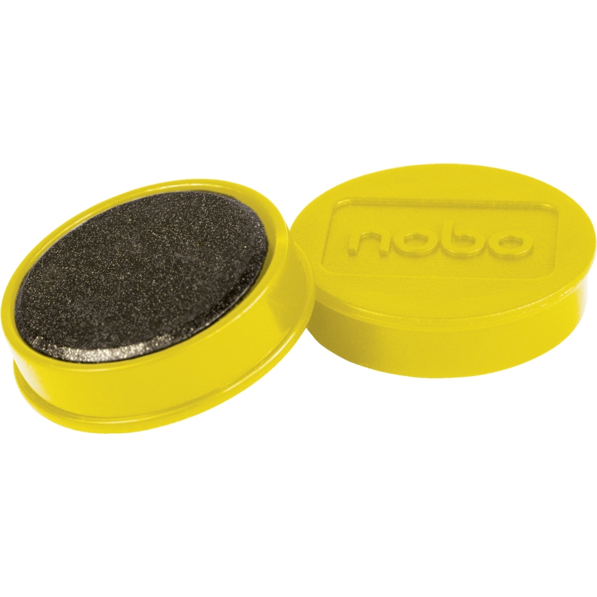 Nobo -magneetid valge tahvli jaoks, 32 mm, kollane, 10 tk – 4