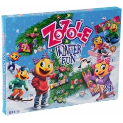 Zozole Winter Fun konfekšu Ziemassvētku kalendārs, 380 g