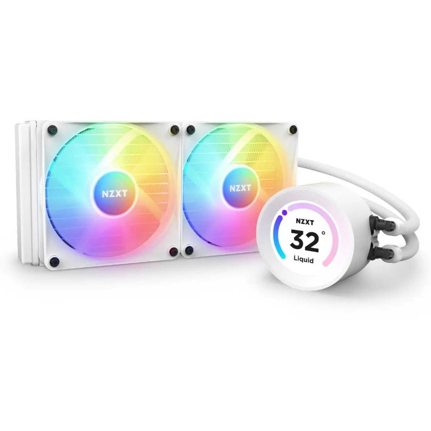 Nzxt Kraken Elite 240 RGB 120 mm CPU dzesētājs RL-KR24E-W1