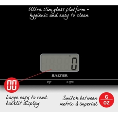 Salter 1172 BKDRCEU16 Liela digitālā platforma