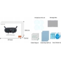 Sunnylife 4x Shield Glass Glasses Protection for DJI Foggles V2 AT-BHM476- Sunnylife 4x Shield Glass Glasses Protection for DJI Foggles V2 AT-BHM476-