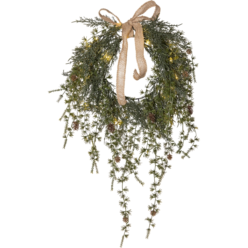 Star Trading Barr sveču vainags 35 cm, zaļš – 3