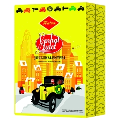 Halva Старинные Автомобили рождественский календарь, 200 г