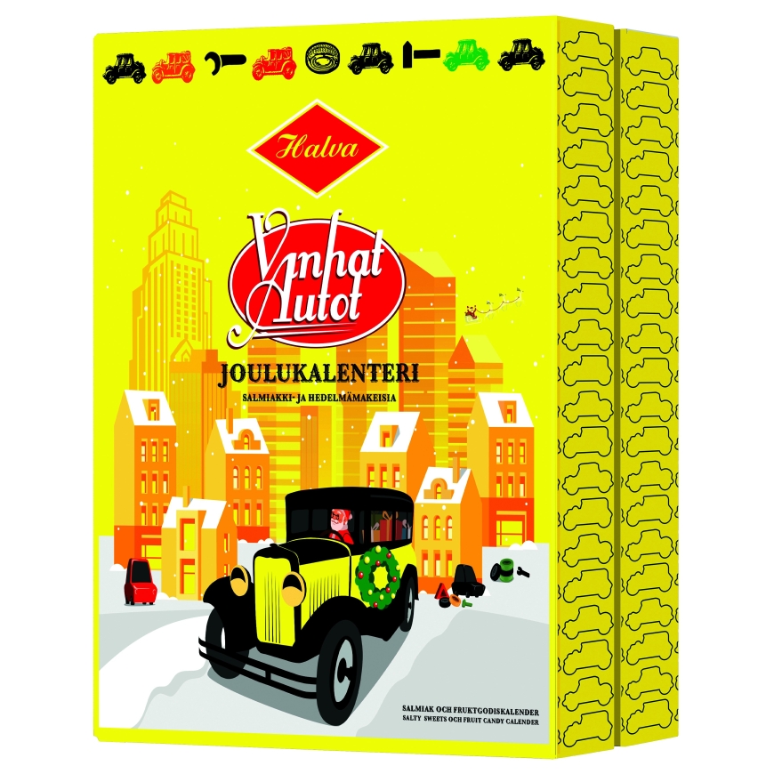 Halva Vanhat Autot joulukalenteri, 200 g