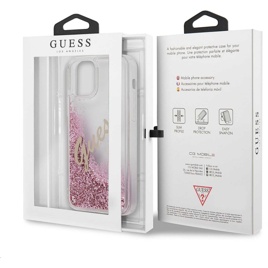 Guess "GUHCP12SGLVSPI Liquid Glitter Vintage Danga iPhone 12 mini" Pin – 2