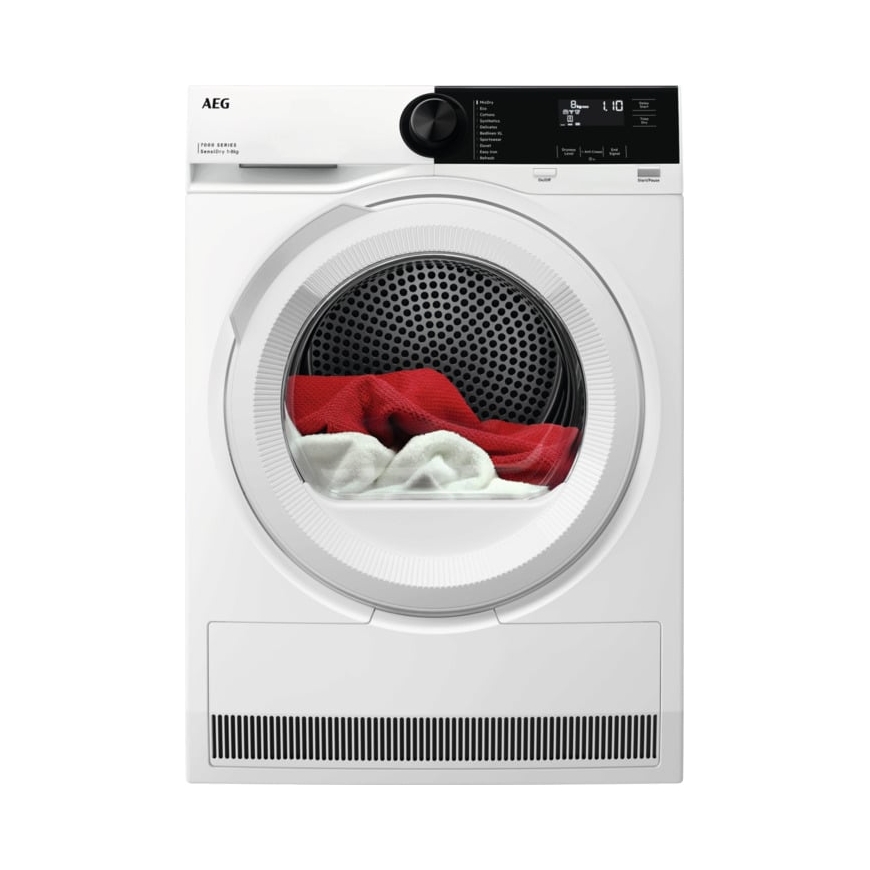 AEG TR7E2W85W 7000 SensiDry veļas žāvētājs